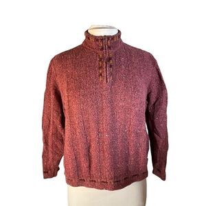 Vintage Woolrich Berry Heather, Large Petite. Wool blend. Cozy!!